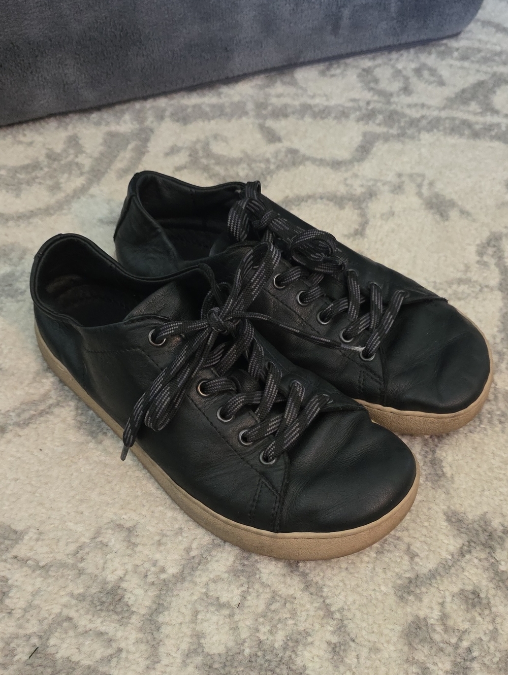 Groundies Low-Top Sneakers with Gum Sole